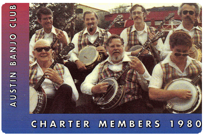 Austin Banjo Club Charter Members