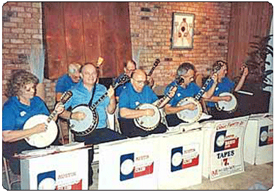 Old photo of Austin Banjo Club