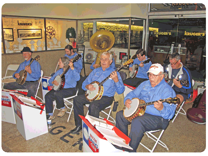 Austin Banjo Club Holiday Stroll