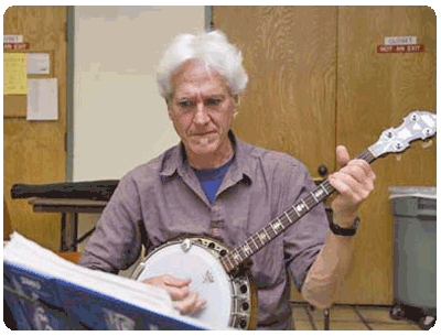 Austin Banjo Club practice session 2009