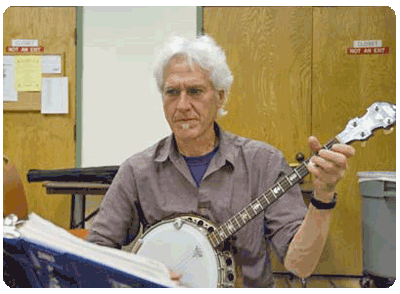 Austin Banjo Club practice session 2009