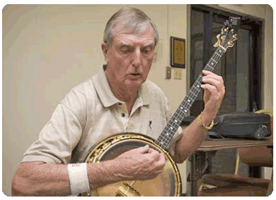 Austin Banjo Club practice session 2009